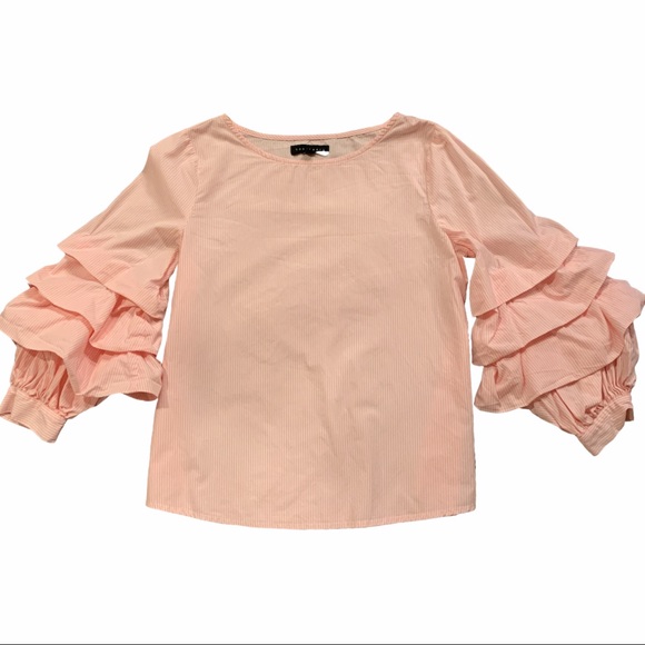 Sanctuary Ruffle Sleeve Blouse - Picture 2 of 4